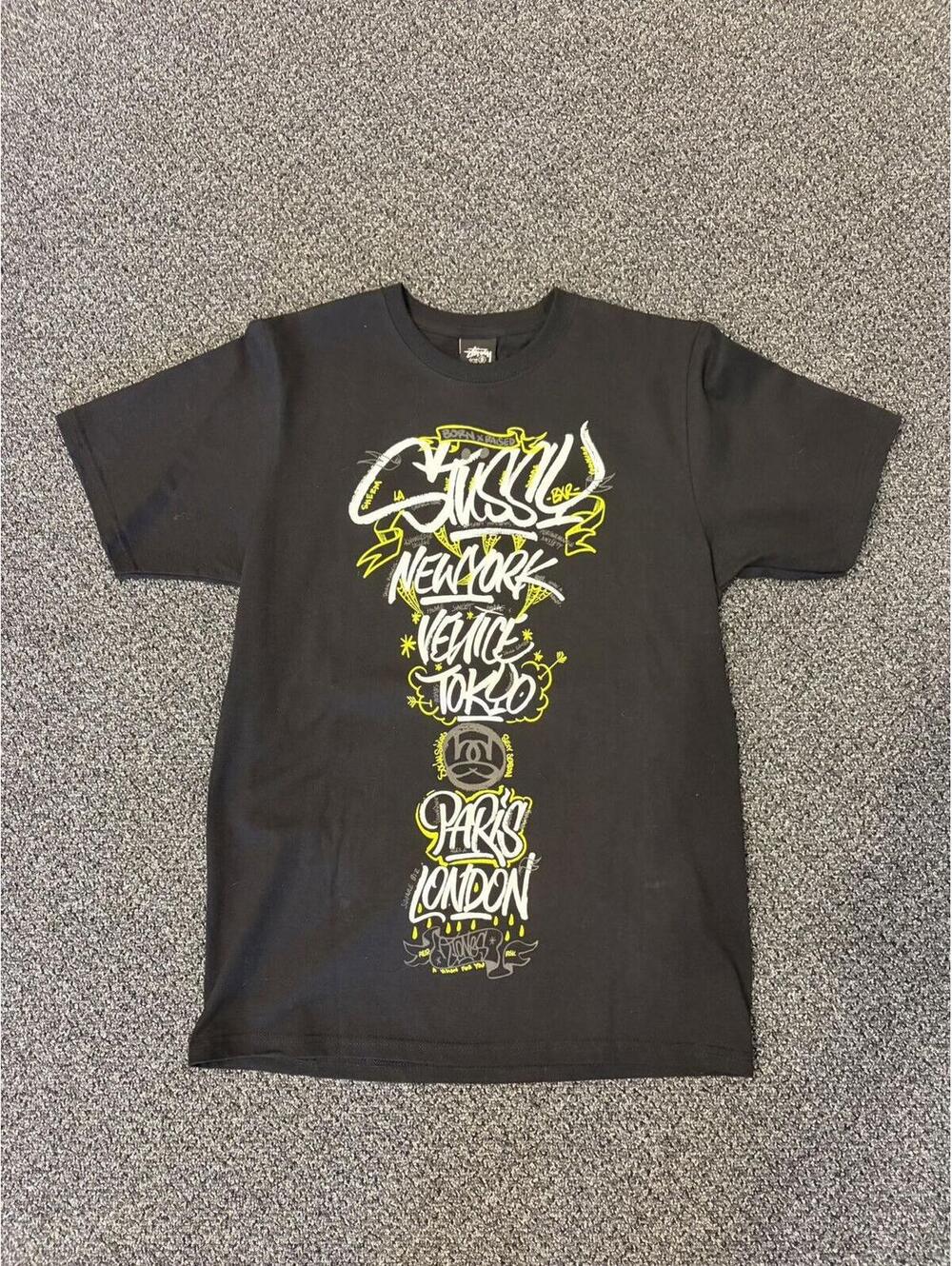 Stussy X Born X Raised Handstyles Tee